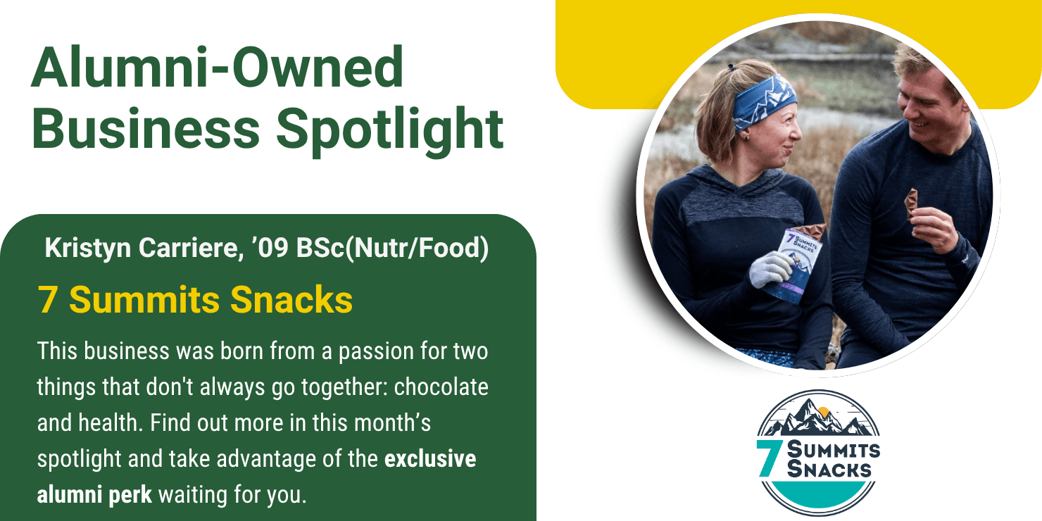 Alumni-Owned Business Spotlight: 7 Summit Snacks